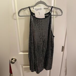 Sequin top black- torrid